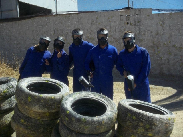  Players in blue overalls 